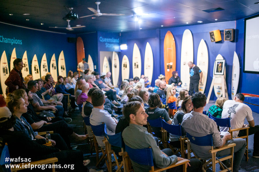 As Worlds Divide screens at the Surfing World Museum