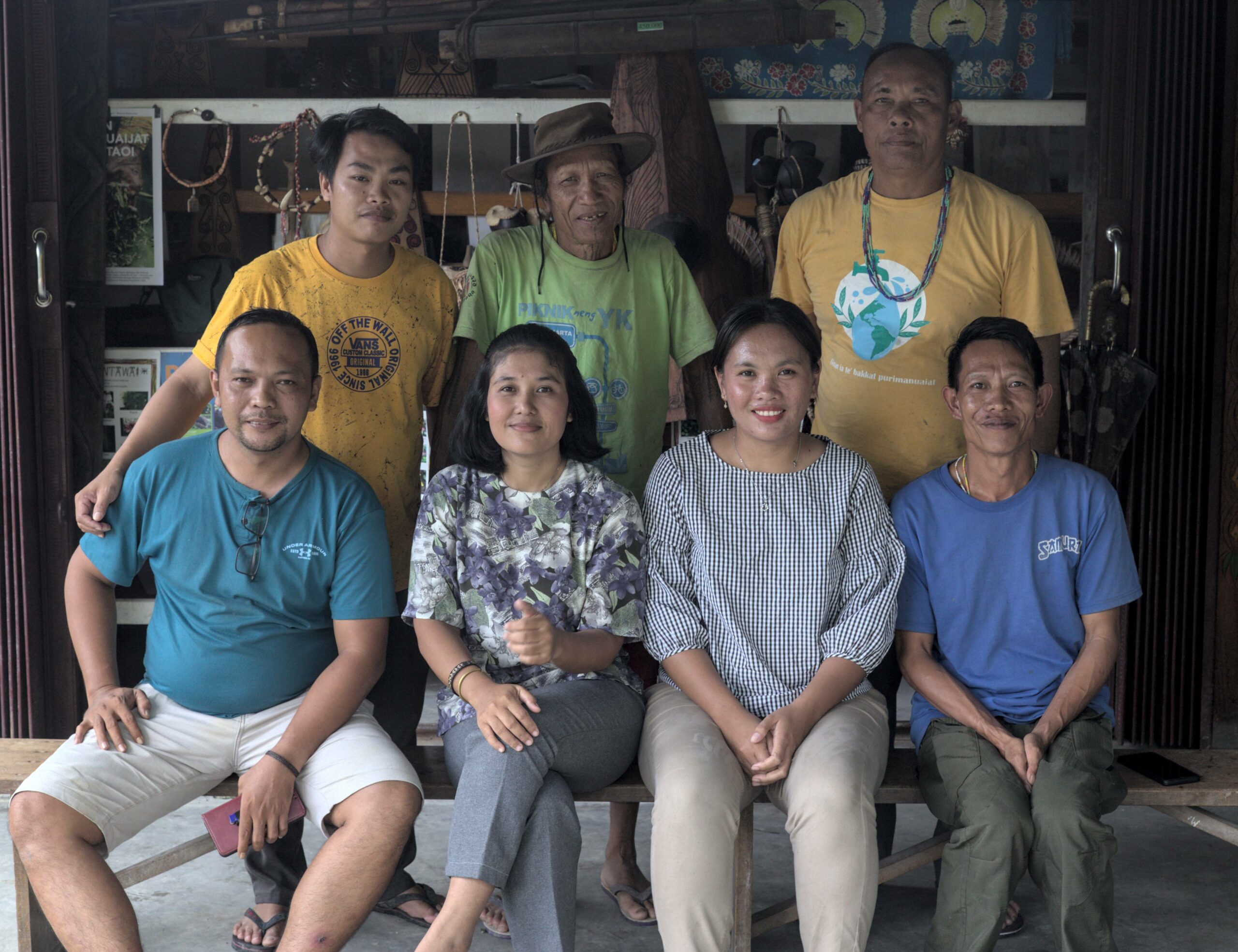 Suku Mentawai Foundation team captured at their office in Sep 2022