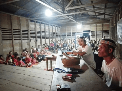 Establishment of a new Cultural Learning Hub in Saliguma Village, Central Siberut Island, Mentawai.