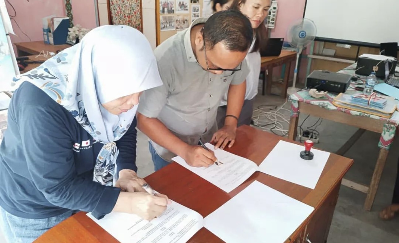 Forming partnership collaborating with the West Sumatra Language Department