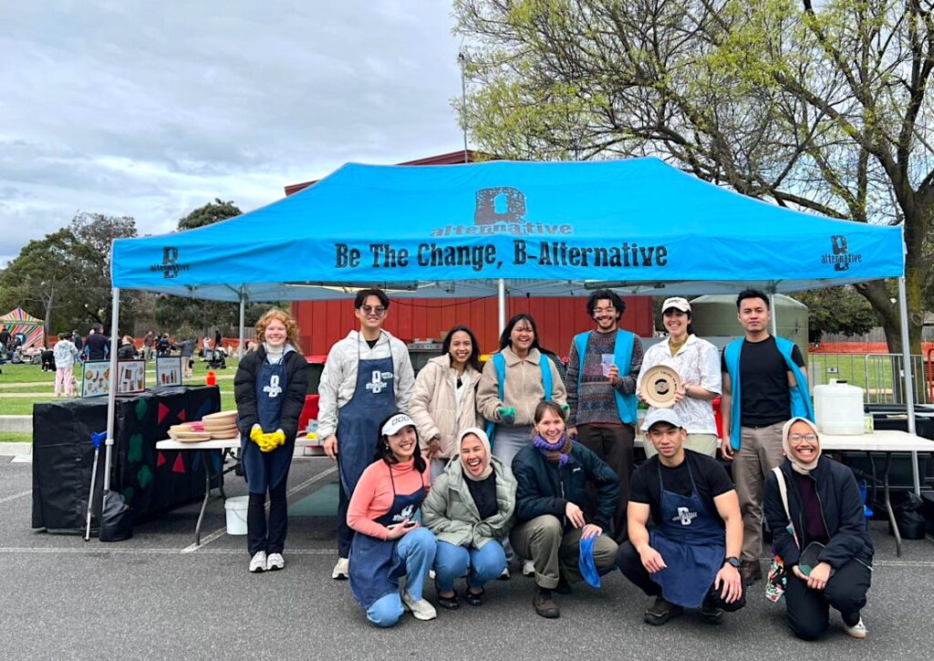 IEF Volunteers at Groove & Graze Festival