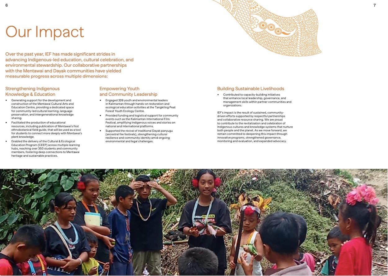 IEF Annual Report - Impact Spread